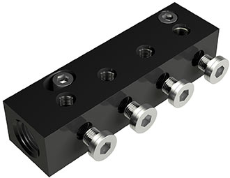 Manifold 8-way block