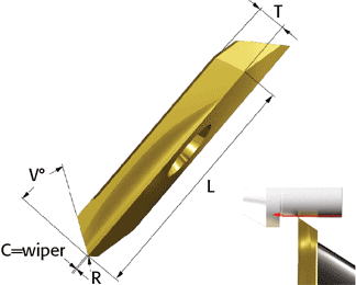 dp for turning in titanium