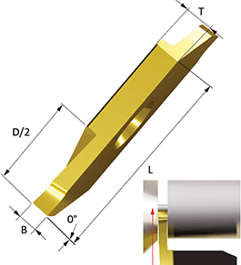 Insert for Parting off