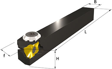 Pin-type tool holder with high pressure coolant