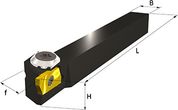 WSJ tool holder with high pressure coolant