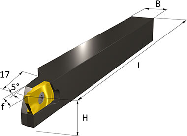 Tool holder for small parts