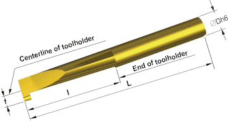 Boring bar overview drawing