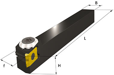 Tool holder with through coolant