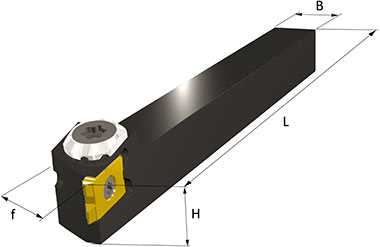 Tool holder with through coolant